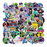 45 Stickers Adesivos Aliens Espaço Astronauta+brindes
