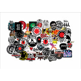 45 Stickers Bandas Rock Acdc Legiao Musicas Geek Old+brindes