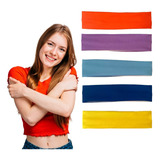  48 Faixas De Cabelo Coloridas Headband Esporte