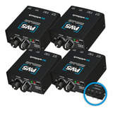 4x - Amplificador De Fone Pm5 ( Xlr ) - Whitech