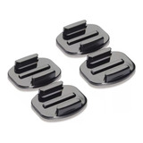 4x Base Suporte Plana + Adesivo 3m Gopro