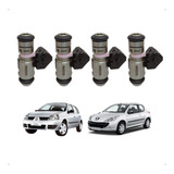 4x Bico Injetor Peugeot 206 Renault Clio 1.0 16v Iwp099 Novo