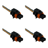 4x Chicote Conector Plug Bico Injetor Diesel Iveco Daily