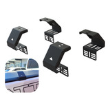 4x Suporte Para Rack Caçamba Lateral Universal Caminhonete