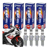 4x Velas Iridium Ngk Yamaha Yzf R1 2004 2005 2006 2007 2008