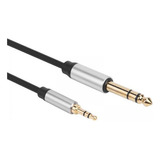 5 Adaptador De Fone De Ouvido De Cabo De 3,5 Mm A 1/4 1,5 M