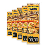 5 Banners De Cachorro Quente Para Lanchonetes E Trailers