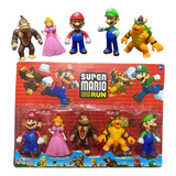 5 Bonecos Do Filme Super Mario Bros Brinquedo Infantil