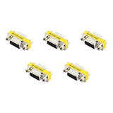 5 Emenda Adaptador Vga Fêmea X Vga Fêmea Db15 Gender Changer