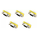 5 Emenda Adaptador Vga Fêmea X Vga Fêmea Db15 Gender Changer