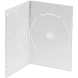 5 Estojos Capas Caixa Box Slim Dvd Amaray Transparente 7mm
