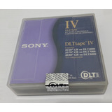 5 Fitas Dat Dlt-4 Sony Dl4tk88 - Capacidade 80gb