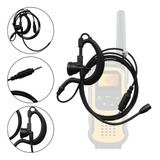 5 Fone Ouvido Microfone Radio Intelbras Rc4100 Rc4102 Rc4000
