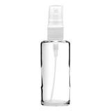 5 Frascos Vidro Perfume 60 Ml Laque Válvula Spray Branca