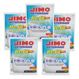 5 Jimo Antiumidade Inodoro Refil Evita Maus Odores Mofo 450g