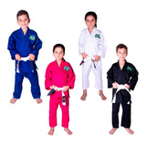 5 Kimonos Infantil Jiu Jitsu Judo Reforçado Faixa Gratis!