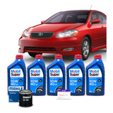 5 Oleo 10w40 + Filtro Corolla Xli 1.6 2002 2003 2004 2005 06