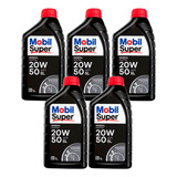 5 Oléos M-super 1000 20w-50 Api Sl Mineral Mobil 