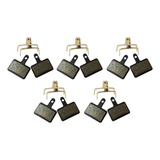 5 Par Pastilha Freio Disco Para Alivio Acera Mt200 M315 B01s