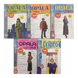 5 Revistas Passatempo Coquetel Cripto Opala Plus E Colorido