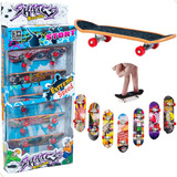 5 Skates Dedo Profissional Fingerboard De Madeira Brinquedo