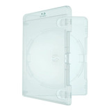 5 Un Estojo Box Case Ps3 & Blu-ray Amaray Transparente