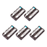 5 X Bateria Np-f550 F570 Iluminador Led 2200mah Hd160 Cn160
