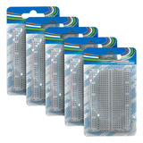 5 X Protoboard Breadboard 400 Pontos Furos Pinos