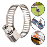 50 Abraçadeira Americana Com Parafuso 3/4 Aço Inox Ajustável