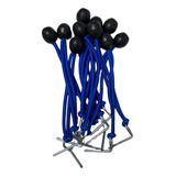 50 Cordinhas Para Lona De Piscina Pinos E Bolinhas 20cm
