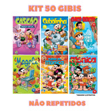 50 Gibis Turma Da Mônica - Sem Repetições (kit)