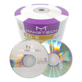 50 Midia Virgem Cd Maketech Psone Ps1 Musica Mp3 Cd-r