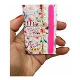 50 Mimos Para O Dia Das Mães Card Com Mini Lixa