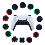 50 Pares Grips Protetor Analógico Xbox One Ps3 Ps4 Ps5 Xbox 