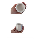 50 Vasos De Gesso Para Velas 