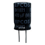 500x Capacitor Eletrolitico 470uf/35v Rd. 85º 10x16mm