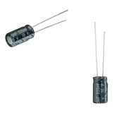 50x Capacitor Eletrolítico 220uf X 16v 105º Kit C/ 50 Peças - Chipsce