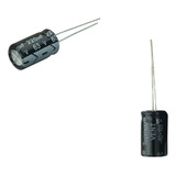 50x Capacitor Eletrolítico 220uf X 63v 105º Kit C/ 50 Peças