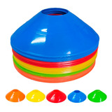 50x Chapéu Chines Cone 19cm Mini Treino Esporte Funcional 