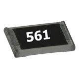 560r (1000 Peças) Resistor Smd 560 Ohms 1206 (3.2x1.6mm) 561