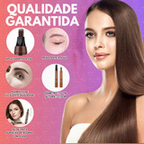 5x Caneta Delineadora Sobrancelha Bella Boutique Fio A Fio Prova D'água 24h - Cor 1 Marrom Claro