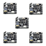 5x Mini Módulo Placa Receptor Bluetooth 5.0 Áudio Mp3