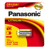 6 Baterias Pilha 3v Cr123a Lithium Photo - Lacrado Panasonic