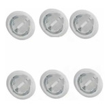 6 Buchas Para Acabamento Espelho Polo 03/15 Gol Up Fox P779