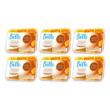 6 Ceras Depilatoria Depil Bella Quente Propolis 800g