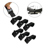 6 Cintas Correias Fixação P/ Rack Calha Transbike 6 Unidades