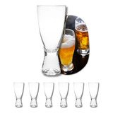 6 Copos Taças Premium Bohemia Tulipa Cerveja Chopp 350ml