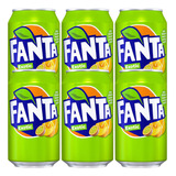 6 Fanta Exotic Lata 330ml Refrigerante Importado