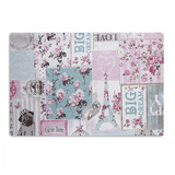6 Jogo Americano Dreams - Flores Love Impermeável Pvc