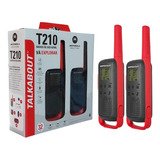 6 Rádios Comunicador Motorola Talk About T210 Homologado